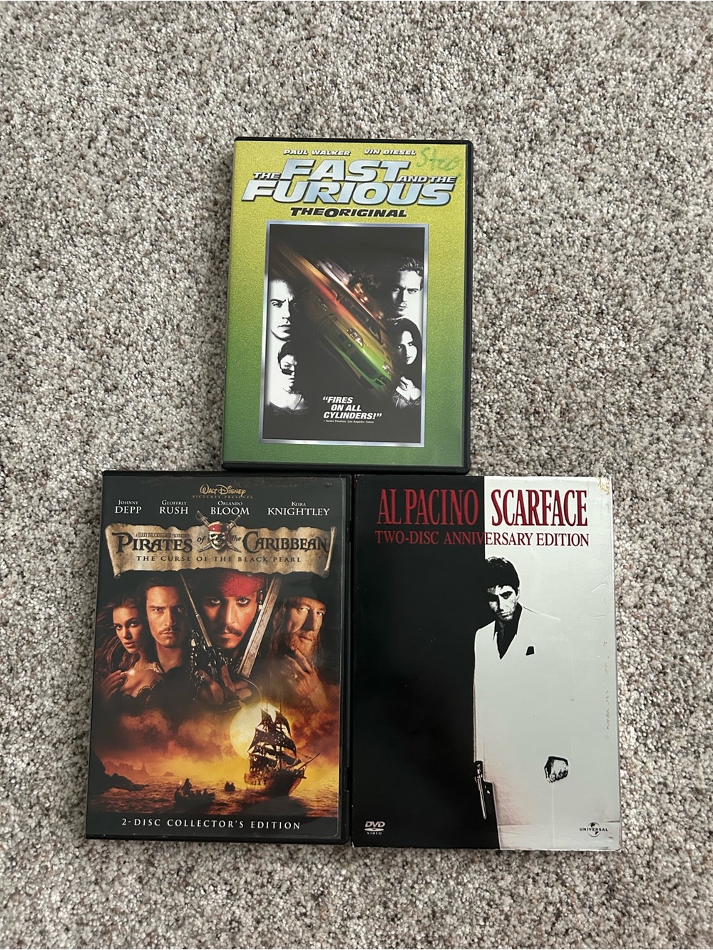 The Fast and the Furious - Pirates of the Caribbean and Scarface